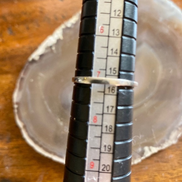 Antique Genuine Opal & Diamond Ring Stamped 925 Sterling Silver - Picture 12 of 15